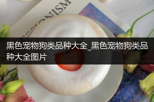 黑色宠物狗类品种大全_黑色宠物狗类品种大全图片
