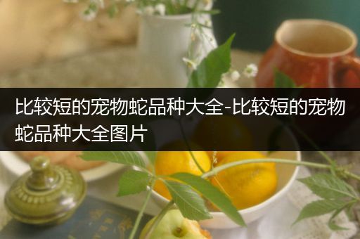 比较短的宠物蛇品种大全-比较短的宠物蛇品种大全图片