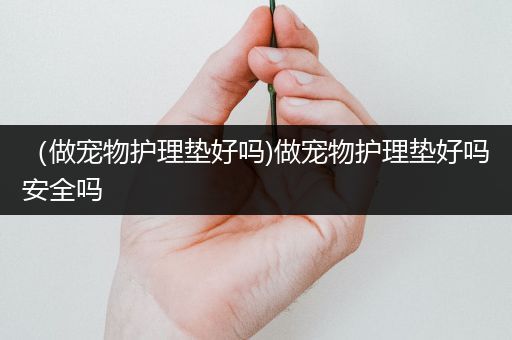 （做宠物护理垫好吗)做宠物护理垫好吗安全吗