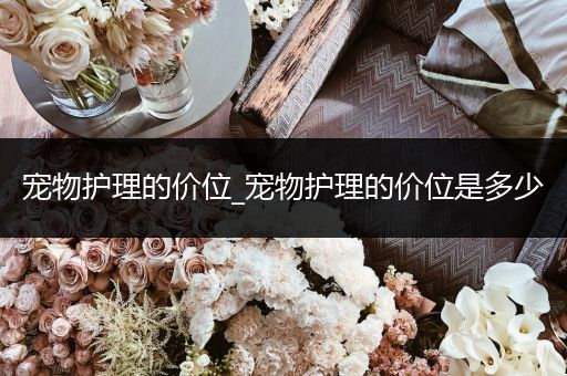 宠物护理的价位_宠物护理的价位是多少