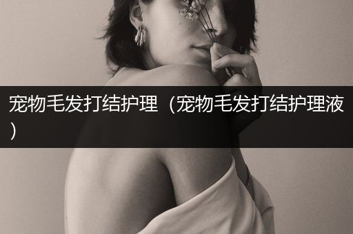 宠物毛发打结护理（宠物毛发打结护理液）