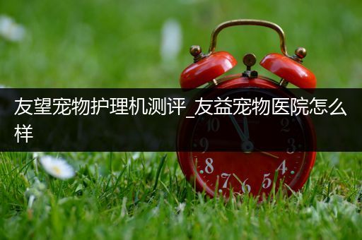 友望宠物护理机测评_友益宠物医院怎么样