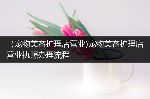 （宠物美容护理店营业)宠物美容护理店营业执照办理流程