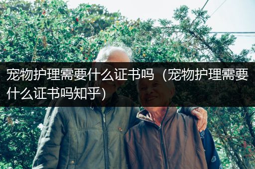 宠物护理需要什么证书吗（宠物护理需要什么证书吗知乎）