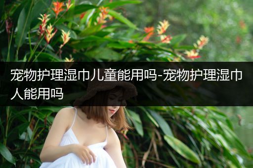 宠物护理湿巾儿童能用吗-宠物护理湿巾人能用吗