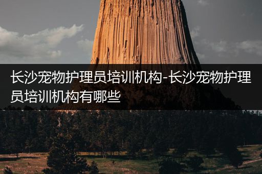 长沙宠物护理员培训机构-长沙宠物护理员培训机构有哪些