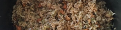 麻蚶子米饭，麻蚶子